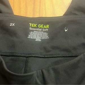 Tek Gear Charcoal Soft Track Pants
